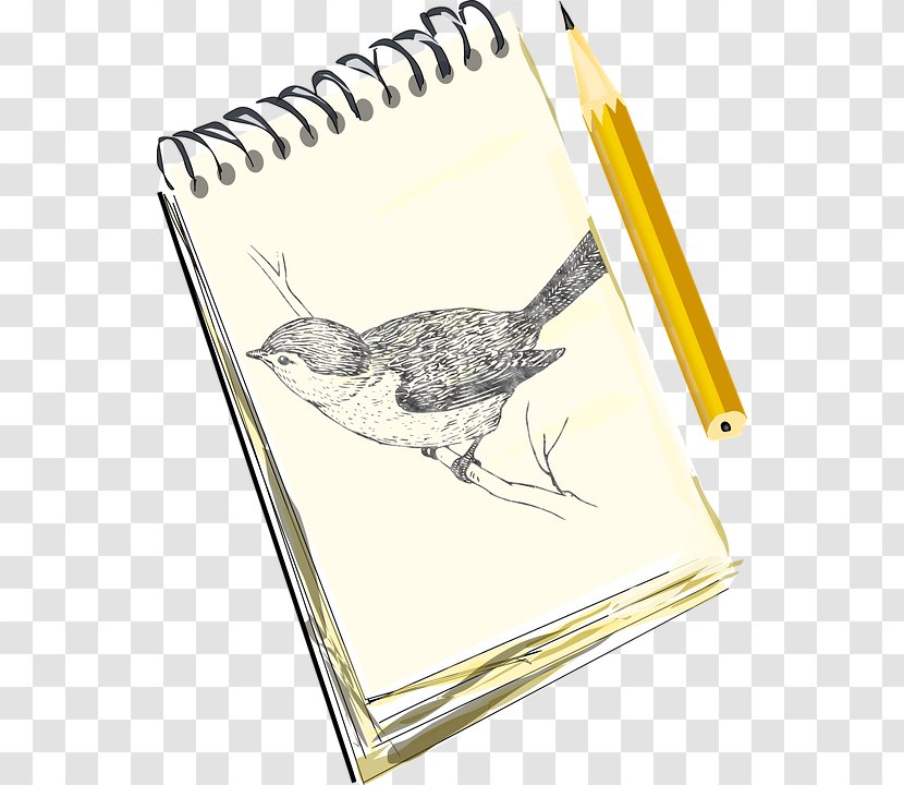 Paper Laptop Drawing Notebook - Wing Transparent PNG