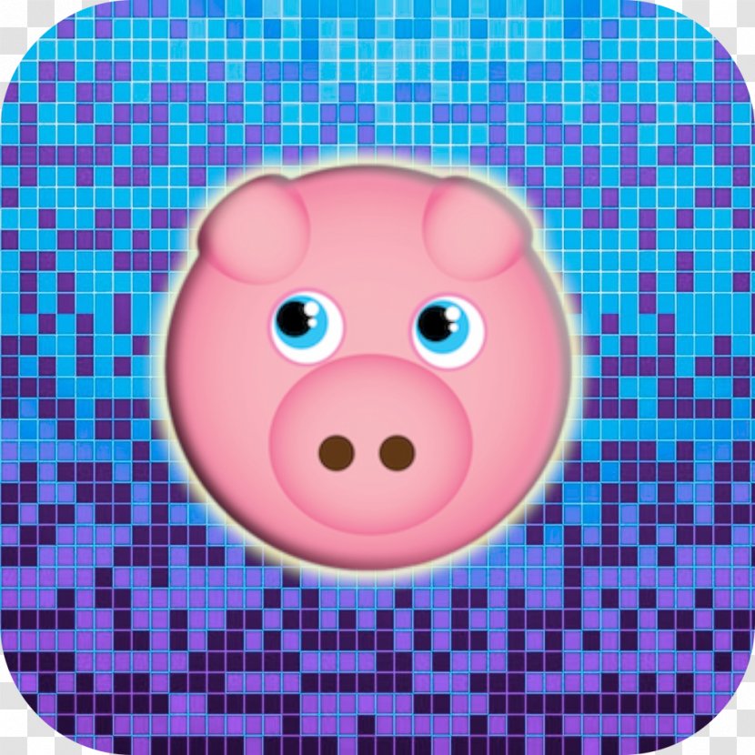 This Little Piggy Tile Floor Pattern - Heart - Pig Transparent PNG