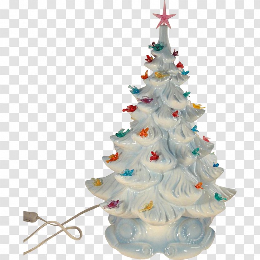 Artificial Christmas Tree Ceramic - Lights Decorate Lollipop Transparent PNG