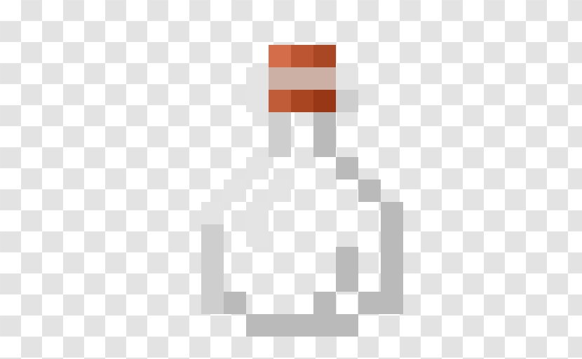 Minecraft Glass Bottle Glasstec Survival Game Potions Transparent Png