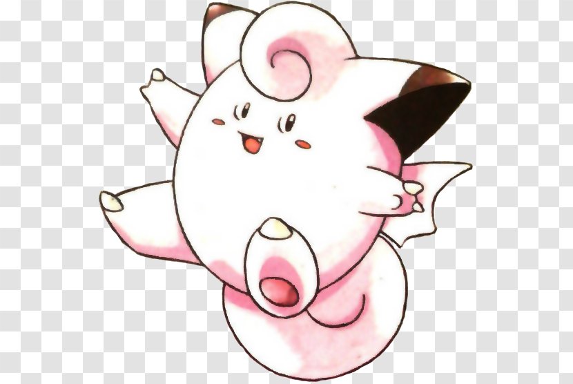 Pokémon Red And Blue Clefairy Whiskers - Frame Transparent PNG