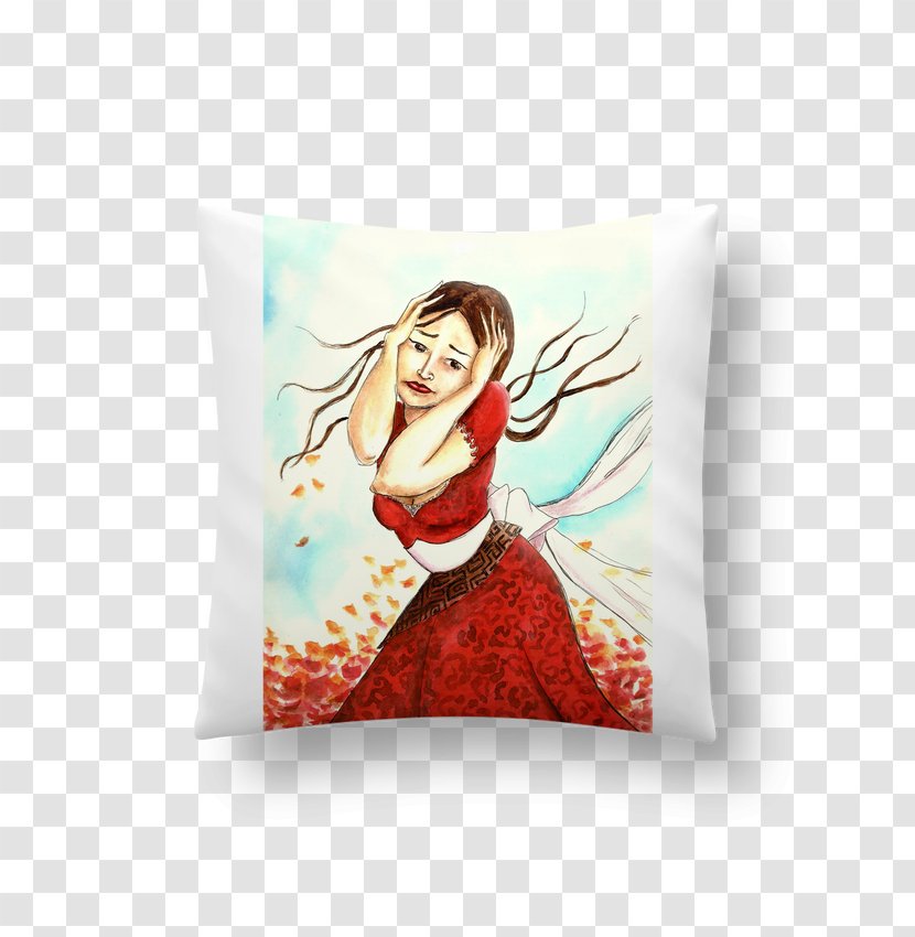 Throw Pillows Cushion Character Fiction - Pillow Transparent PNG