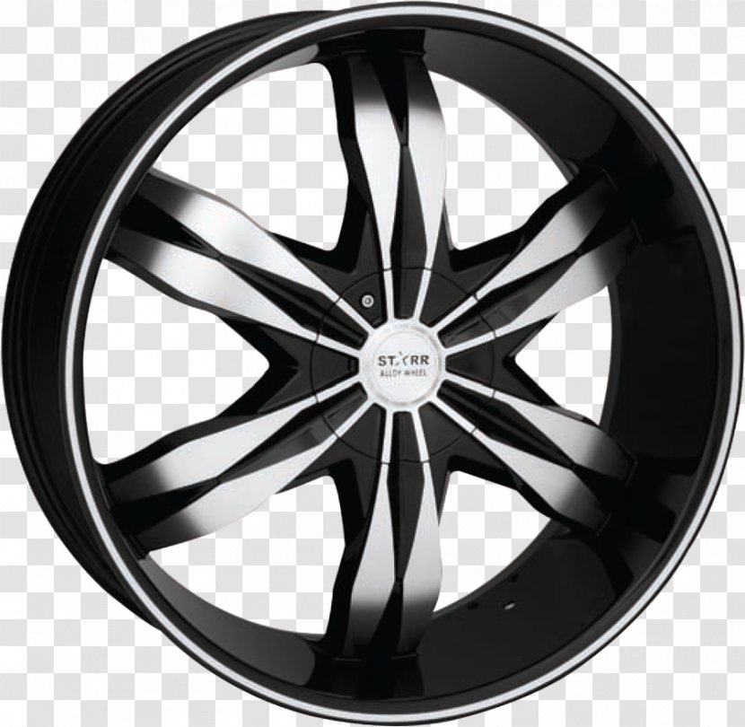 Car Alloy Wheel Rim Toyota 86 - Black Transparent PNG