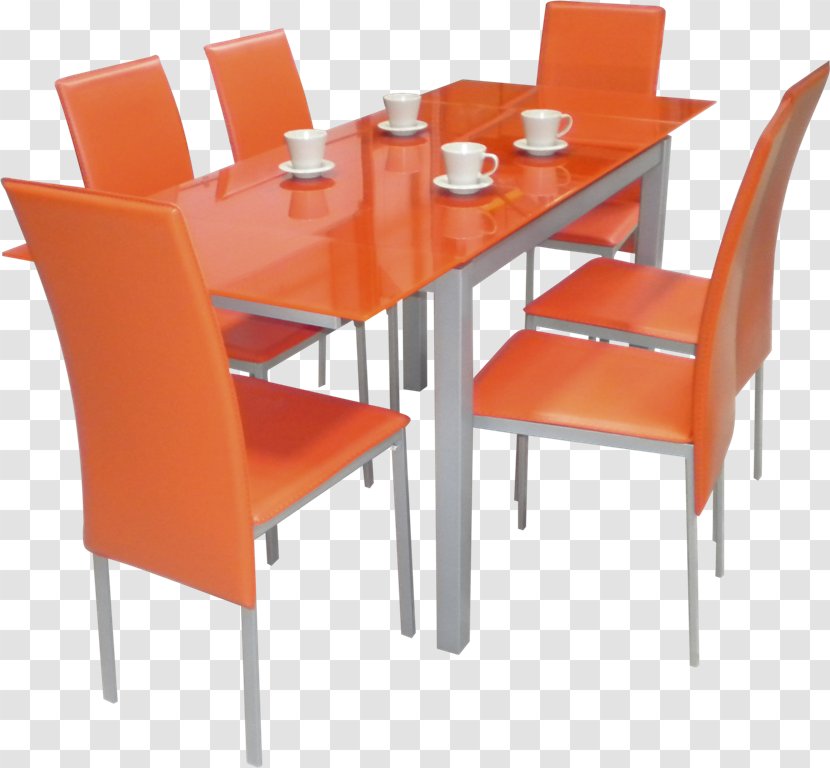 Bedside Tables Furniture Chair Orange - Table - Dining Set Transparent PNG