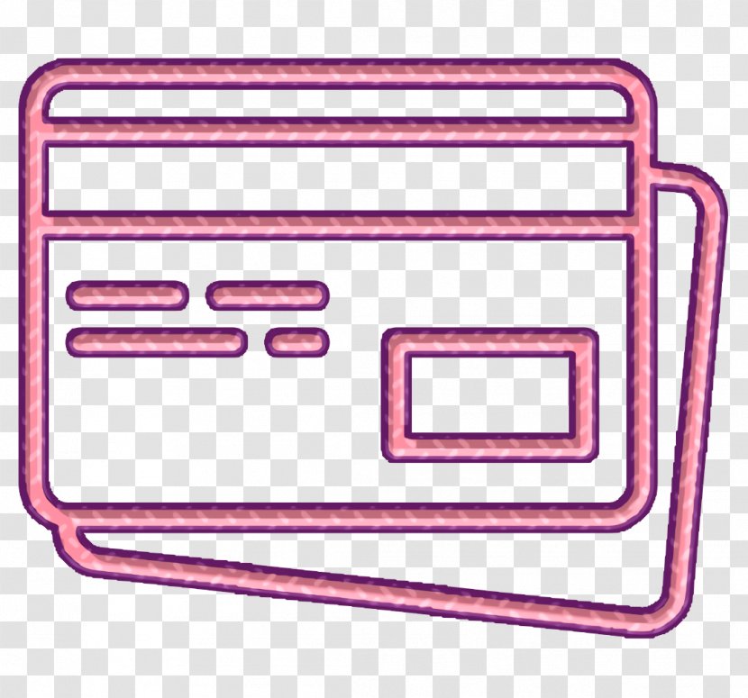 Delivery Icon Pay Credit Card - Rectangle Transparent PNG