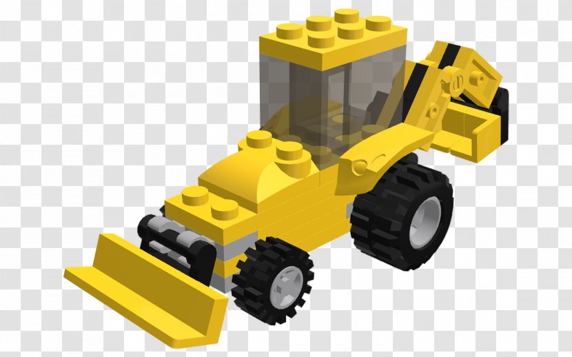 Bulldozer LEGO Technology Machine - Wheel Tractorscraper Transparent PNG
