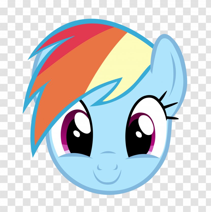 Rainbow Dash Pinkie Pie Twilight Sparkle Pony Applejack - Silhouette Transparent PNG