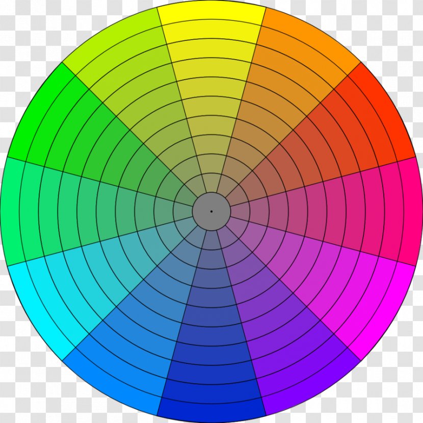 Color Wheel Gamut RGB Space - Guys Transparent PNG