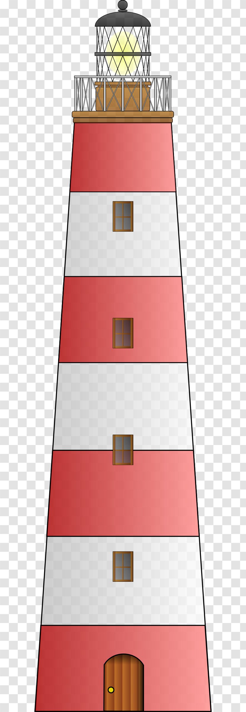 Lighthouse Drawing Clip Art Transparent PNG