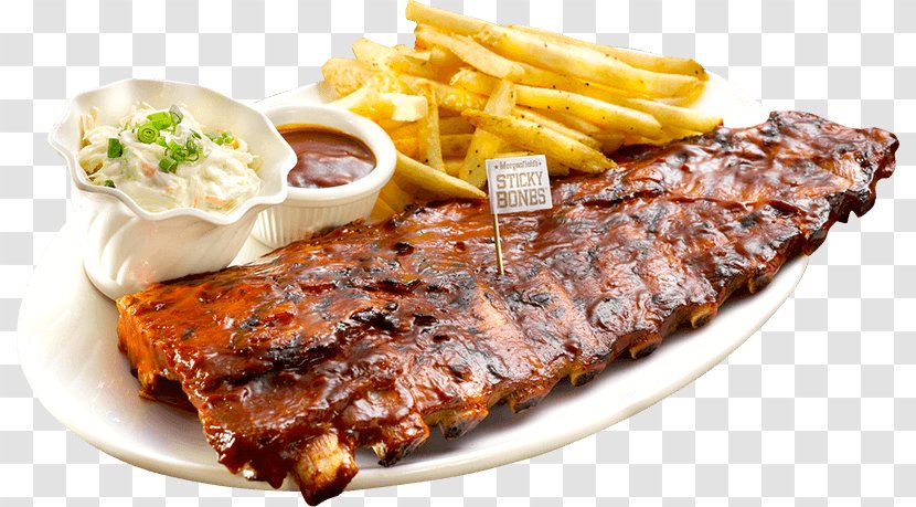 Spare Ribs Cuisine Of The United States Barbecue Morganfield's - Animal Source Foods Transparent PNG