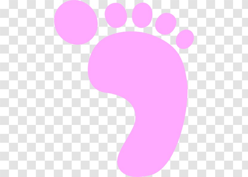 Dinosaur Footprints Reservation Infant Clip Art - Violet - Footprint Template Printable Transparent PNG