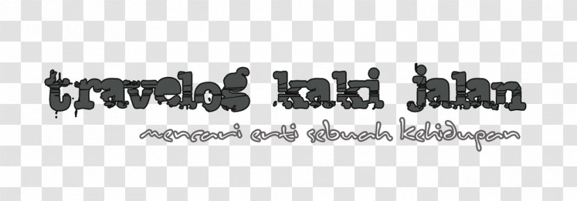 Logo Brand White Font - Silhouette - Jalan Kaki Transparent PNG