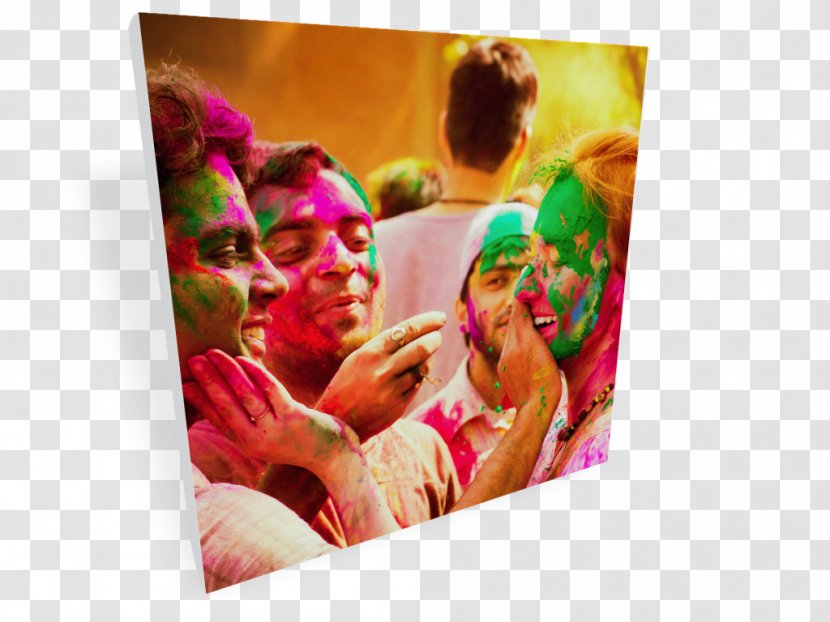 Lath Mar Holi Barsana Mathura Festival - Stock Photography - Canvas Print Transparent PNG