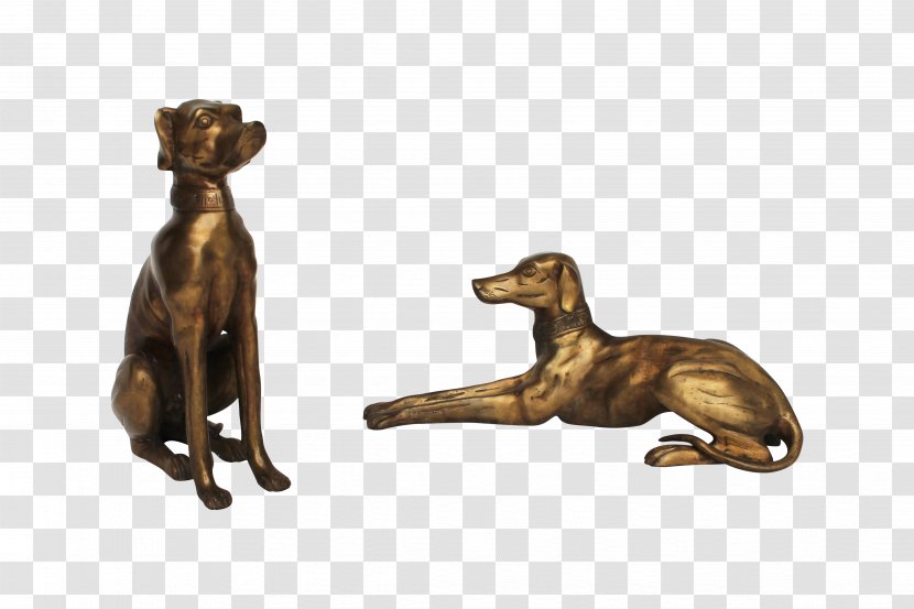 Dog Breed Bronze Sculpture - Material Transparent PNG
