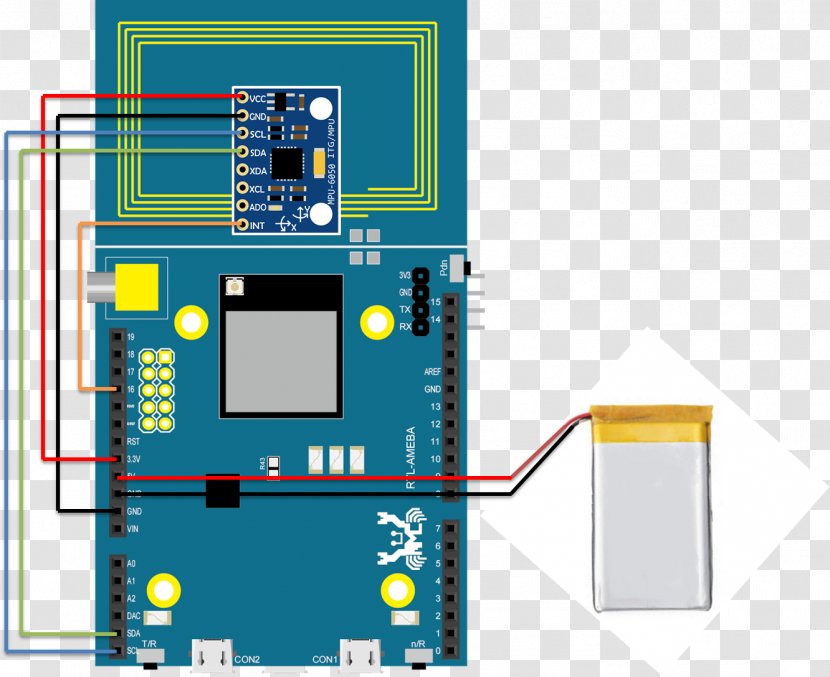 Microcontroller Arduino Mega 2560 Real-time Clock Sensor - Engineering - Ameba Transparent PNG