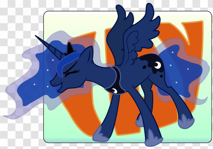 Pony DeviantArt Cartoon - Blue - Artistic Vector Transparent PNG