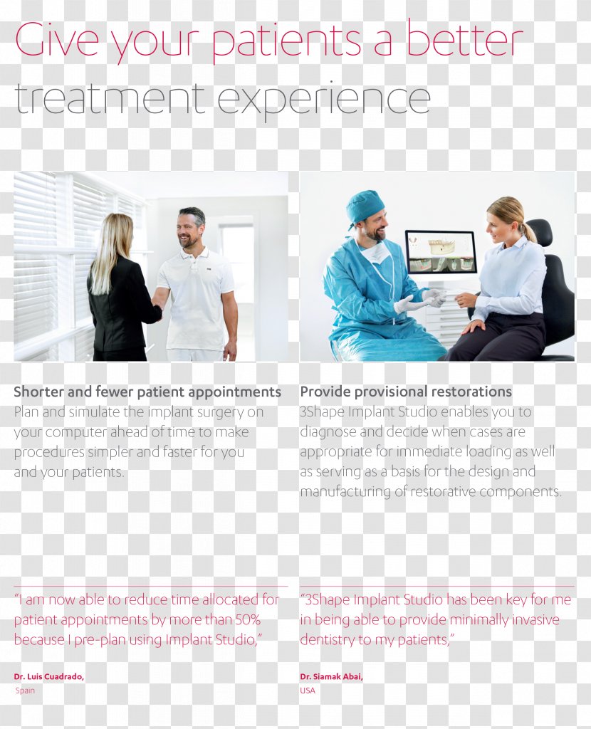 3Shape Service Public Relations CAD/CAM Dentistry - Media - Tooth Implant Transparent PNG