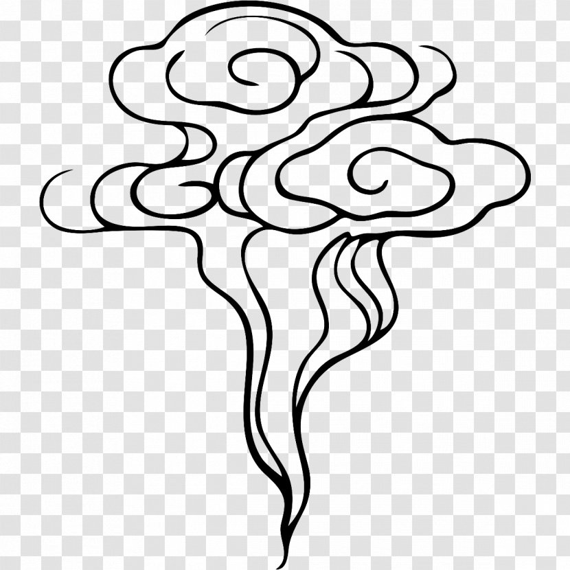 Mushroom Cloud Water Vapor Drop Drawing Hand Drawn Mushroom Xiangyun Simple Strokes Transparent Png