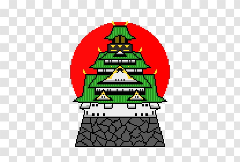 Japanese Castle Drawing Clip Art - August 18 Transparent PNG