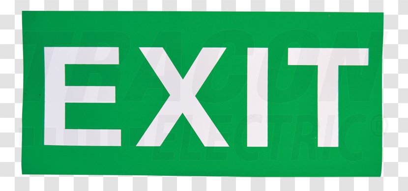 Emergency Lighting Light-emitting Diode Logo Teatar Exit - Panic - Text Transparent PNG