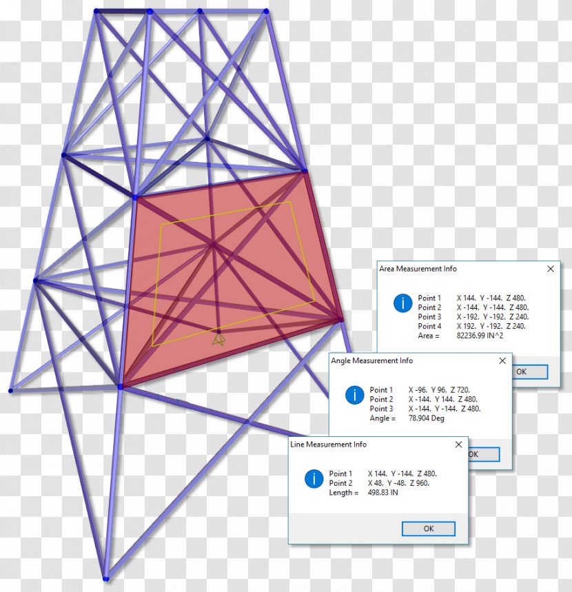 Triangle Computers And Structures Point - Measuring Tools Transparent PNG
