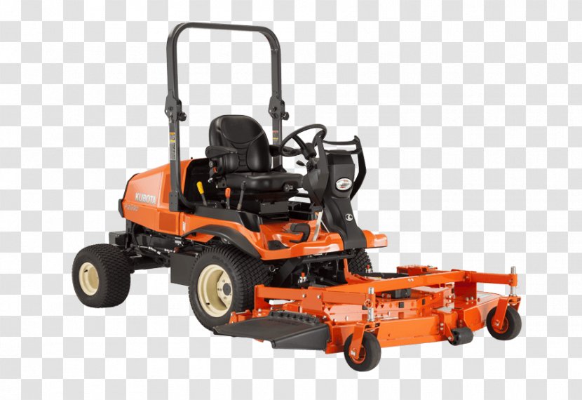 Lawn Mowers Kubota Corporation Tractor Machine Four-wheel Drive - Heavy Machinery Transparent PNG