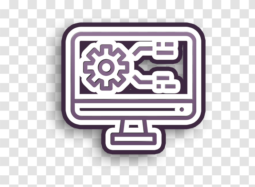 Laptop Icon Settings Icon Industrial Icon Transparent PNG