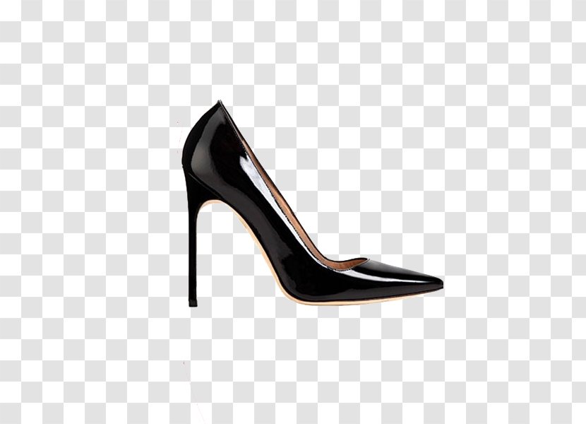 Shoe High-heeled Footwear Designer Clothing - Fashion - Manolo Brand Thin Black Woman With High Heels Transparent PNG