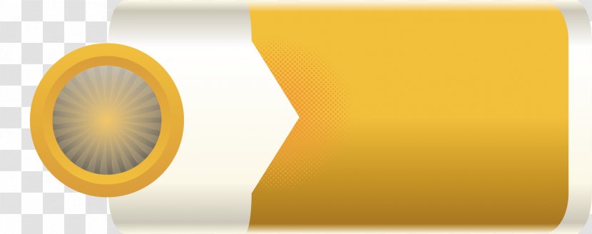 Brand Yellow Close-up Font - Closeup - View Button Transparent PNG