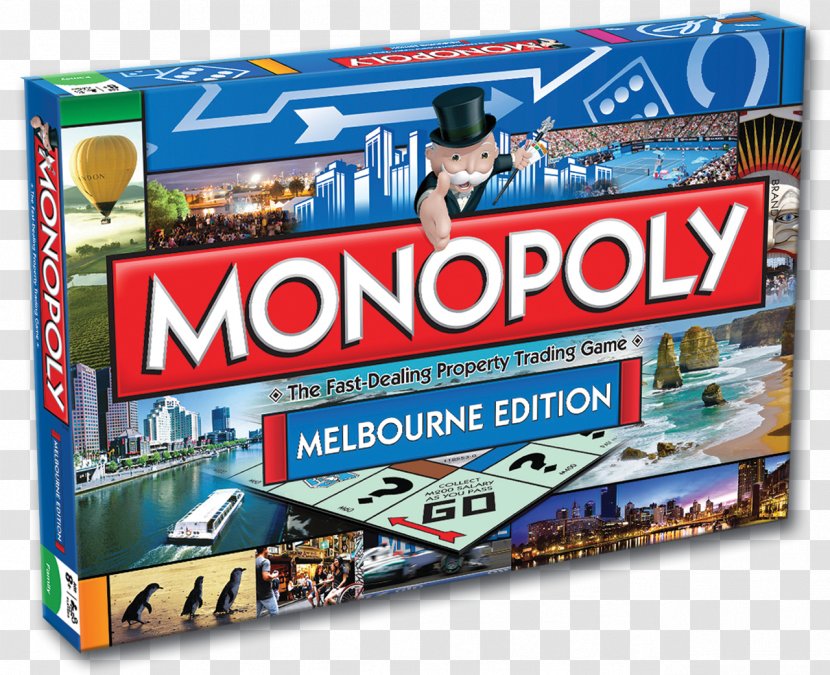 Monopoly City Sydney Board Game USAopoly Transparent PNG