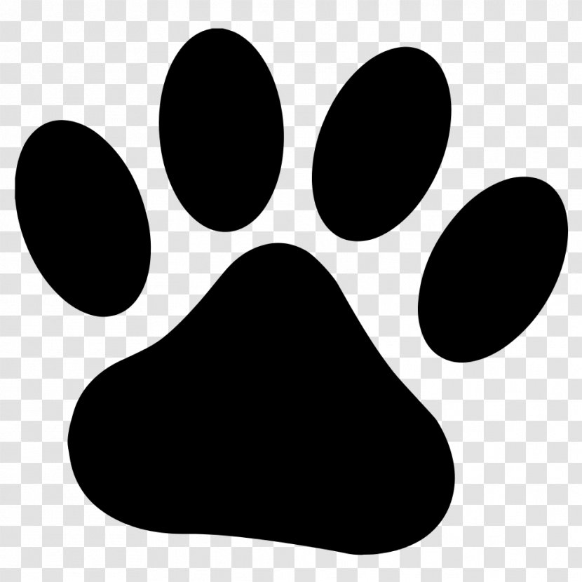 Dog Giant Panda Paw Bear Clip Art - Silhouette Transparent PNG