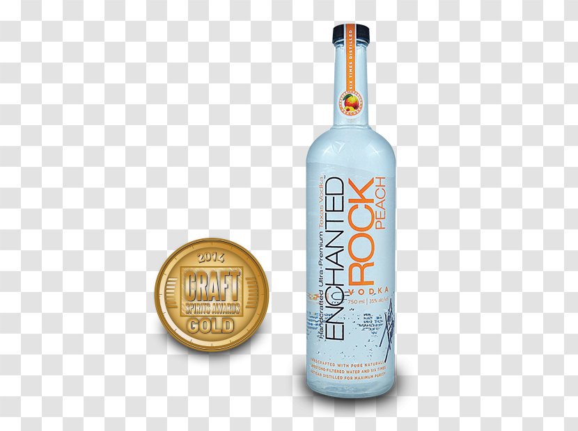 Vodka Distilled Beverage Grappa Bourbon Whiskey Enchanted Rock - Liqueur - Rockclimbing Equipment Transparent PNG