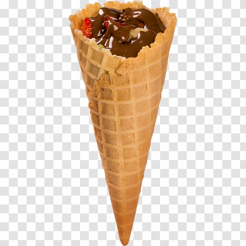 Ice Cream Cones Fondue Treacle Tart Lambe Sorvetes - Wafer Transparent PNG