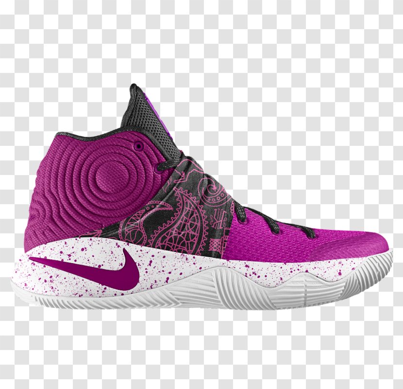 Nike Basketball Shoe Sneakers - Purple Transparent PNG