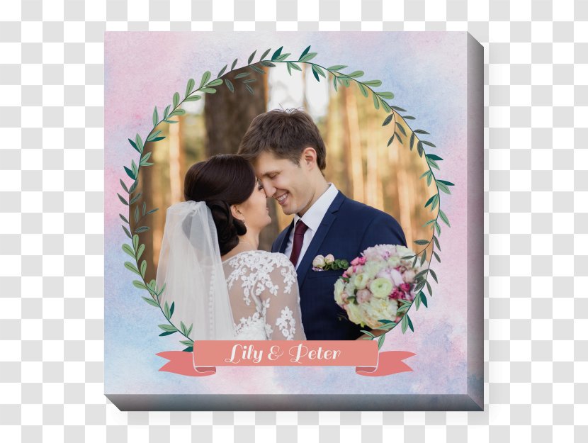 Floral Design LALAPIX THAILAND Wedding Picture Frames - Anniversary - 150dpi Transparent PNG