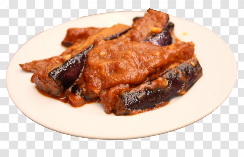 Eggplant Tapas Adobo Braising Food - Dish - Braised Material Buckle Free Transparent PNG