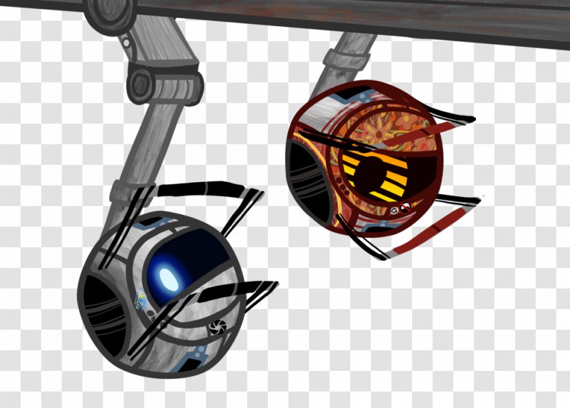 Wheatley Portal 2 Chell - Video Game Remake Transparent PNG