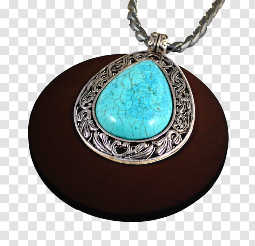 Charms & Pendants Jewellery Necklace Gemstone Turquoise - Cabochon - Cobochon Jewelry Transparent PNG