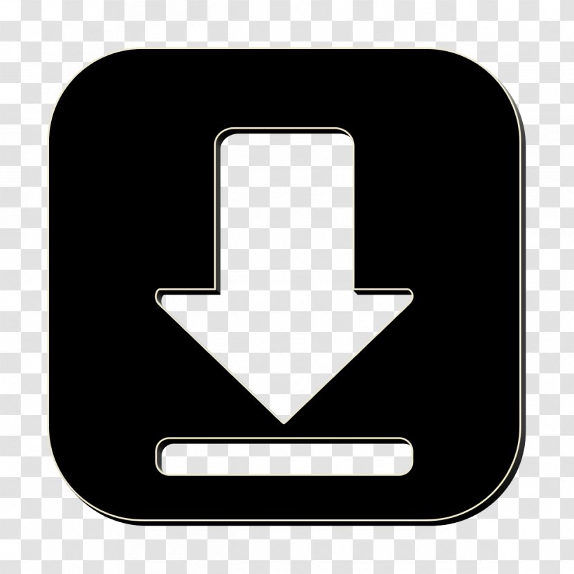 Arrow Icon Dowload Down - Symbol Logo Transparent PNG