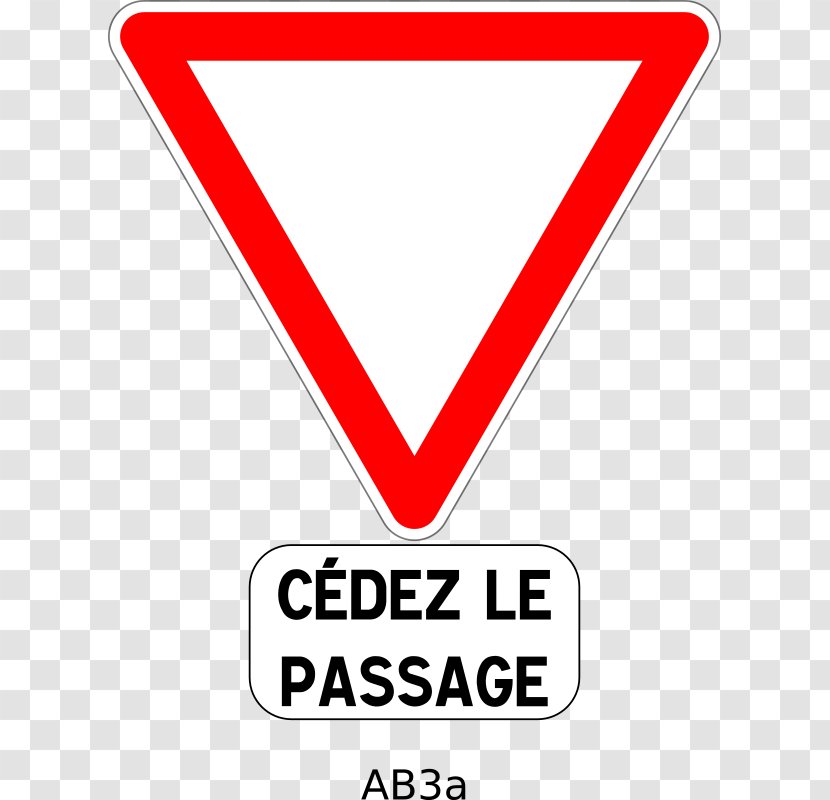 Traffic Sign Yield Road Signal - Brand Transparent PNG