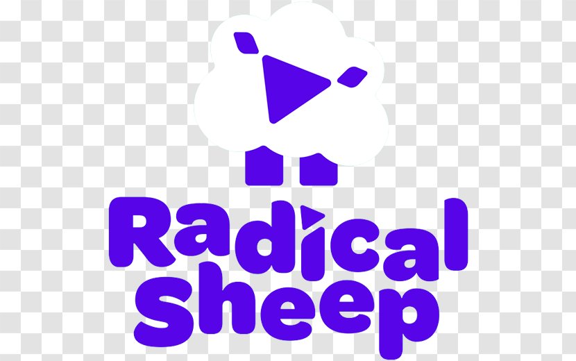 Radical Sheep Productions Logo Television - Media - Purple Transparent PNG