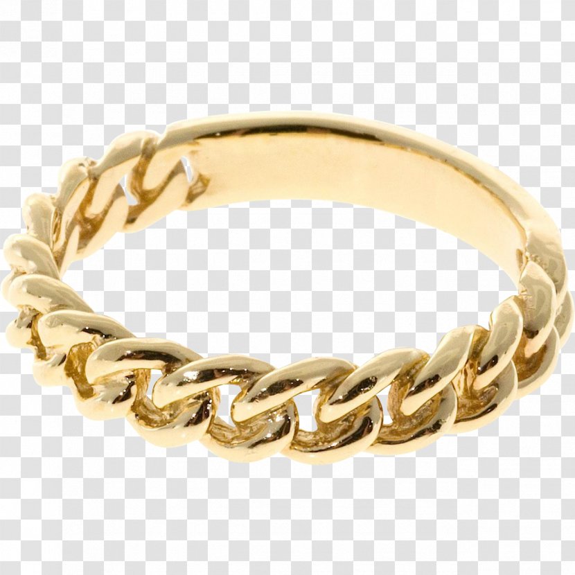 Bangle Bracelet Jewellery Chain Gold - Necklace Transparent PNG