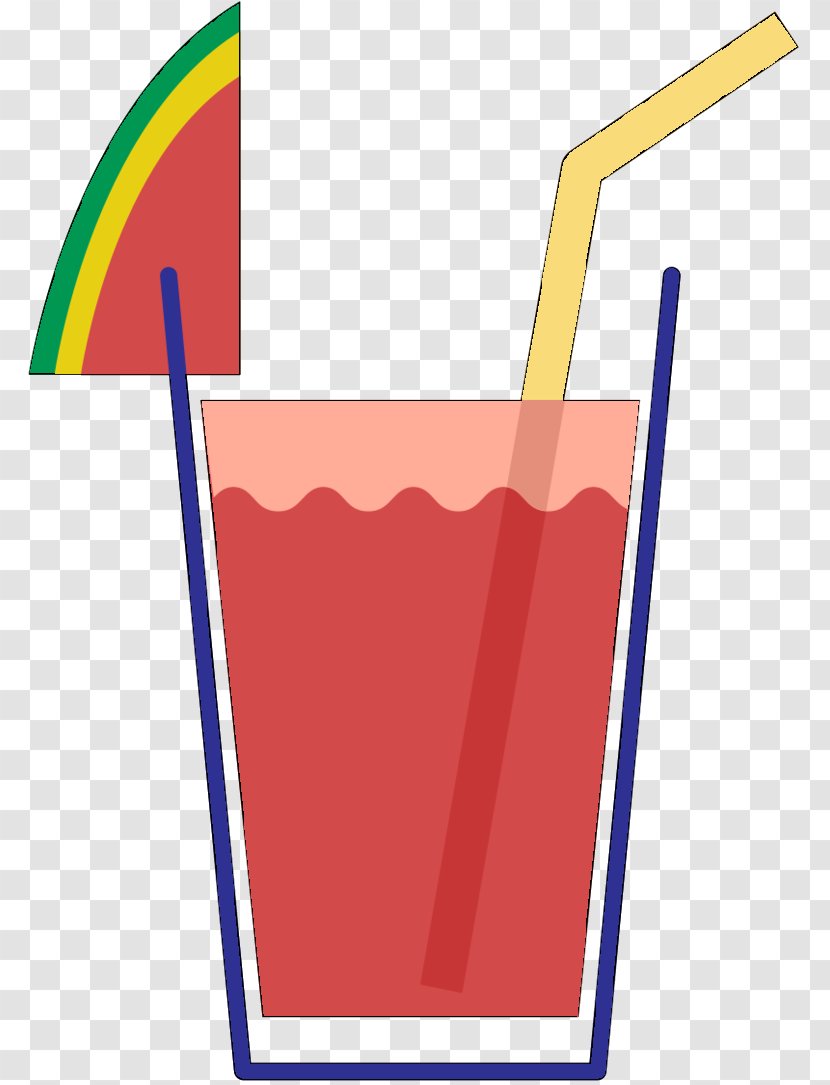 Clip Art Product Design Line Angle - Party Supply - Drinking Straw Transparent PNG