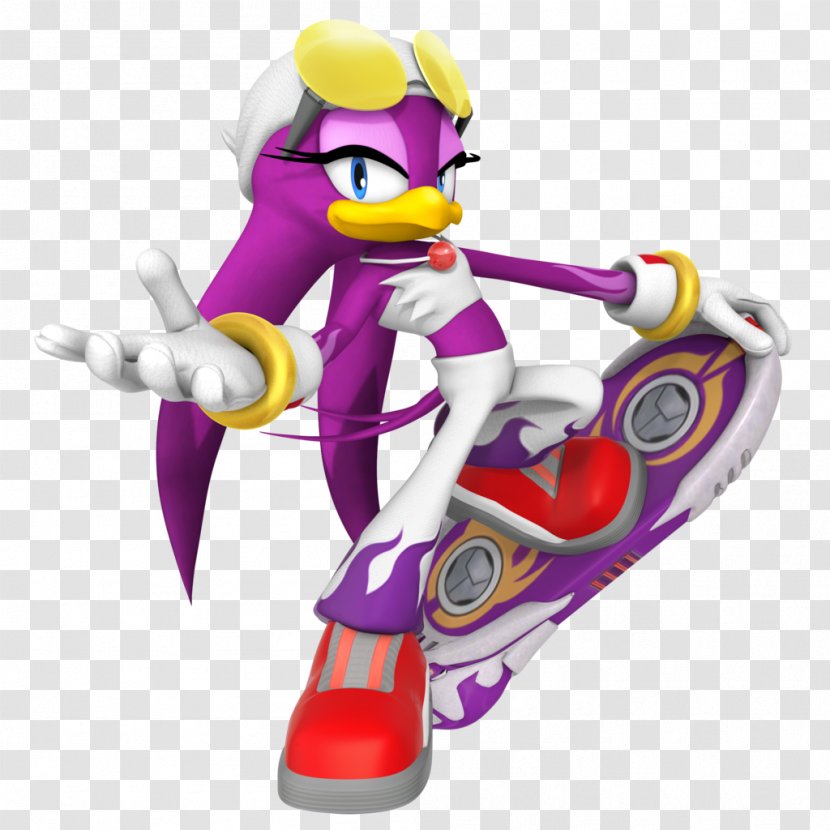 Sonic The Hedgehog Riders 3D Rouge Bat Wave Swallow Transparent PNG