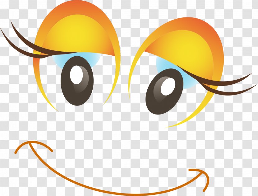 Smiley Emoticon Clip Art - Happiness - Eyes Transparent PNG
