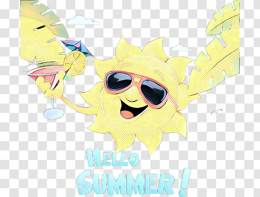 Summer Poster Background - Art Fictional Character Transparent PNG