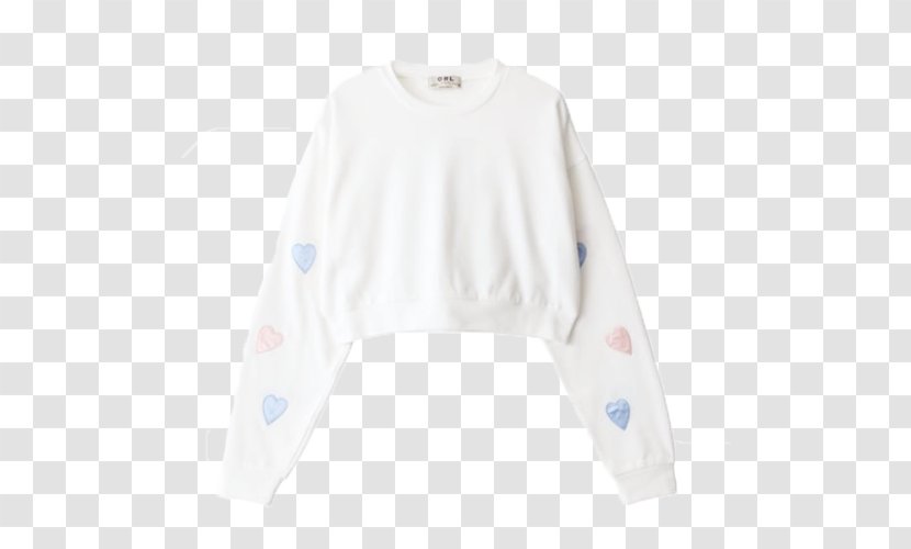 Long-sleeved T-shirt Top - We Heart It Transparent PNG