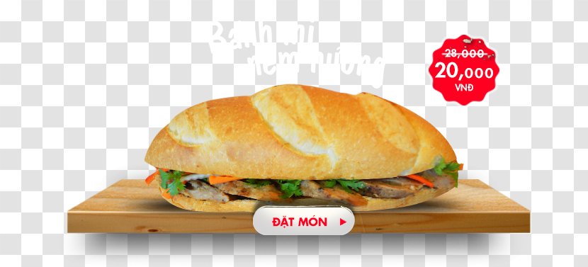 Cheeseburger Breakfast Sandwich Fast Food Ham And Cheese Bocadillo - Dish - Banh Mi Transparent PNG
