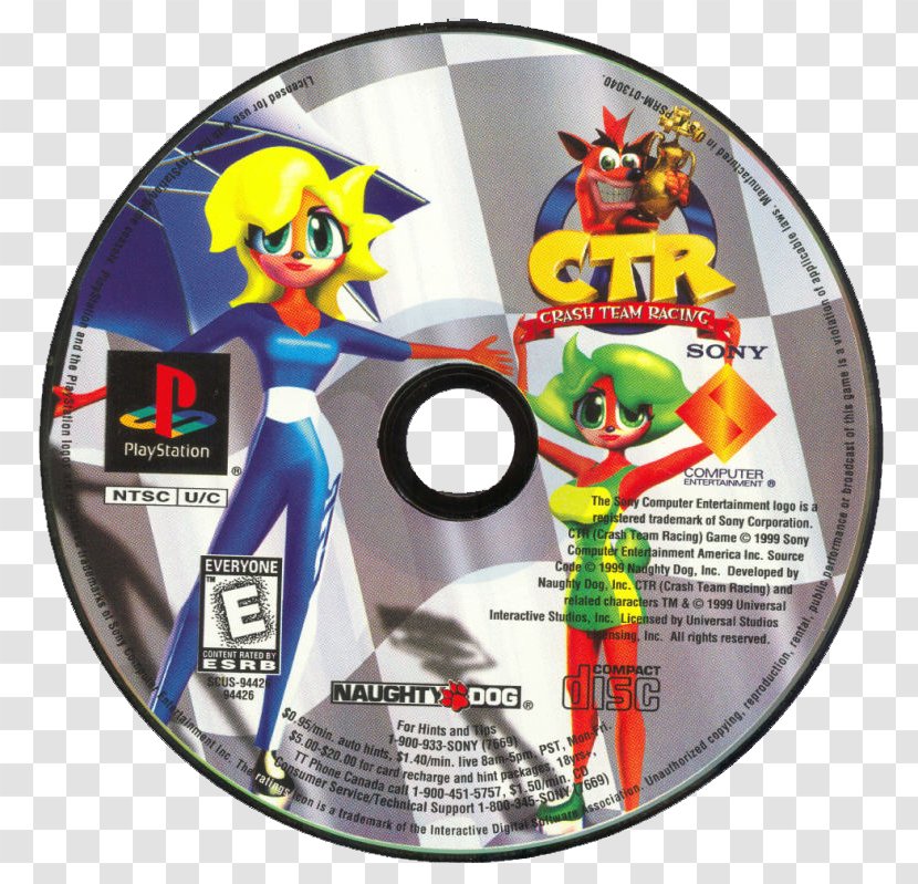 Crash Team Racing Bandicoot: Warped PlayStation 2 - Bandicoot Cortex Strikes Back - Accident Flyer Transparent PNG