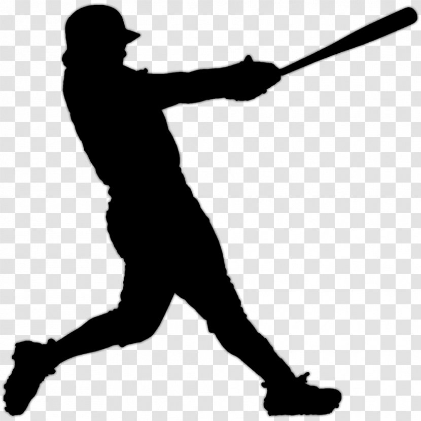 Baseball Bats Clip Art Line Silhouette - Softball Transparent PNG